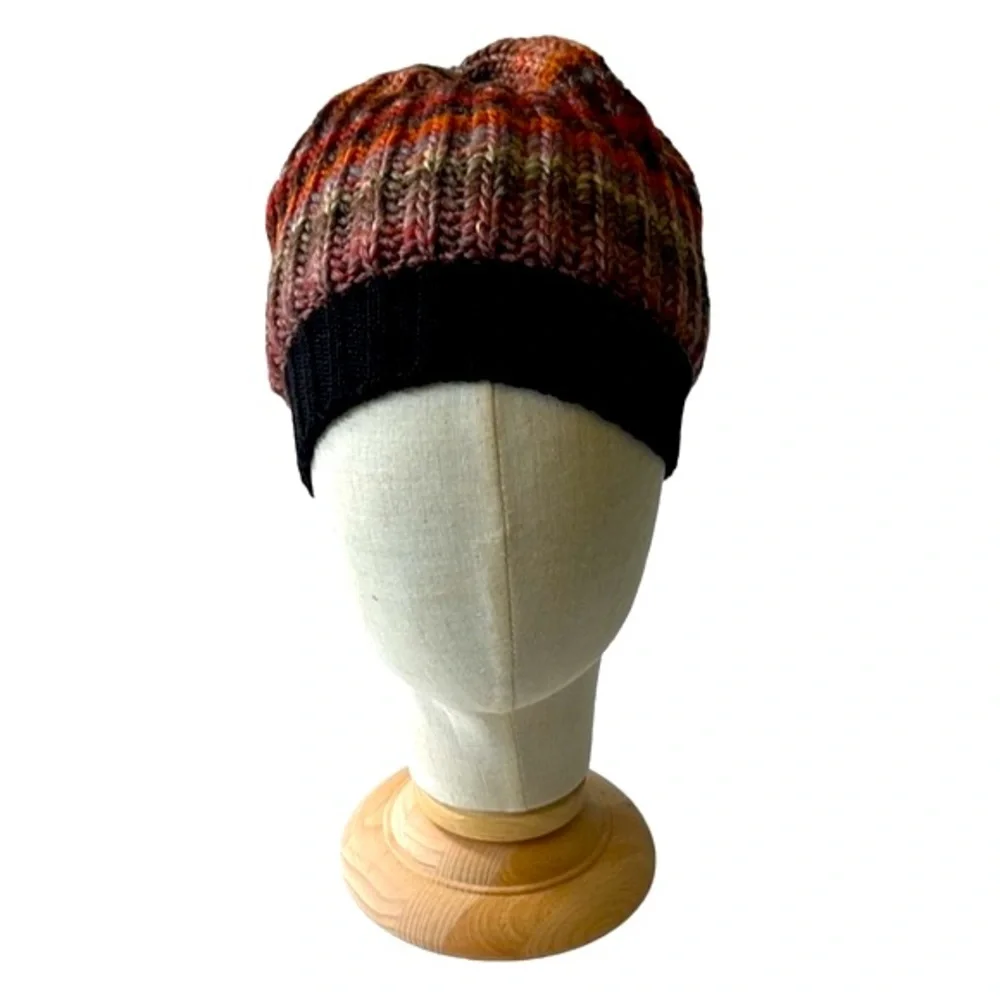 Missoni Multicolor Crochet-Knit Beanie, Red - Picture 8 of 16